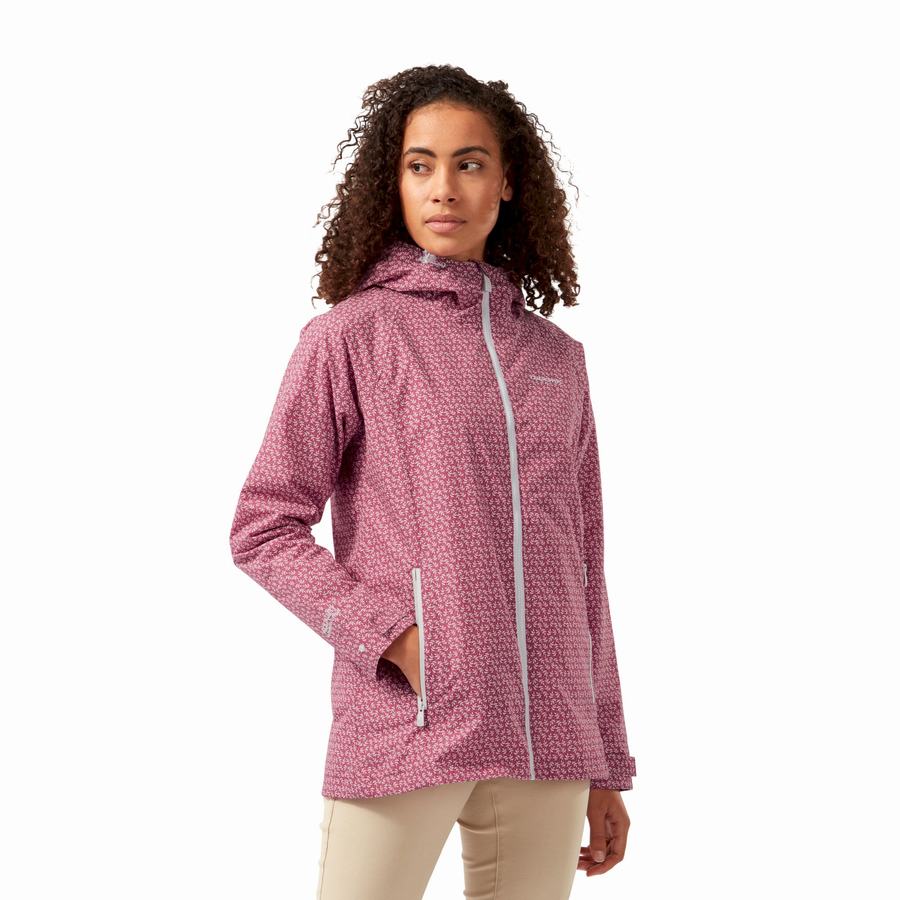 Vestes Craghoppers Imperméables Laurel Femme Rose | PYO8137ER