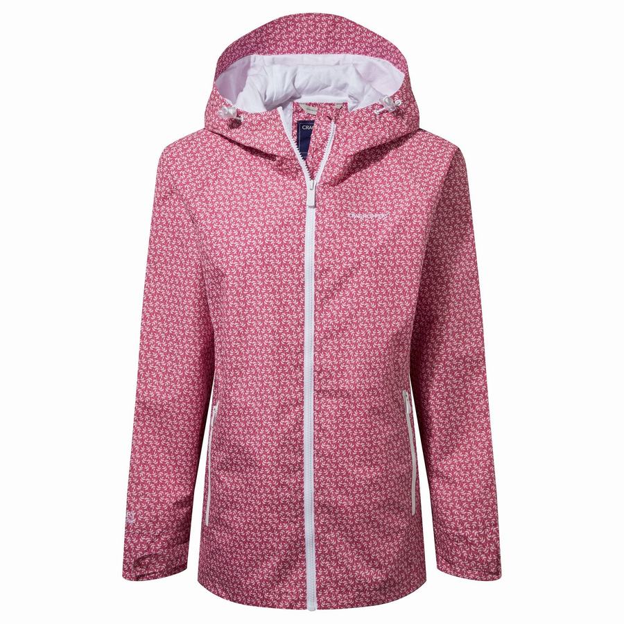 Vestes Craghoppers Imperméables Laurel Femme Rose | PYO8137ER