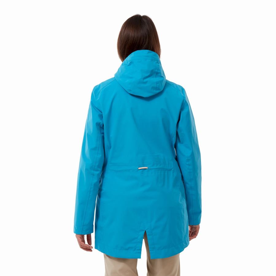 Vestes Craghoppers Imperméables Salia Femme Bleu Marine Bleu | CEU589XS