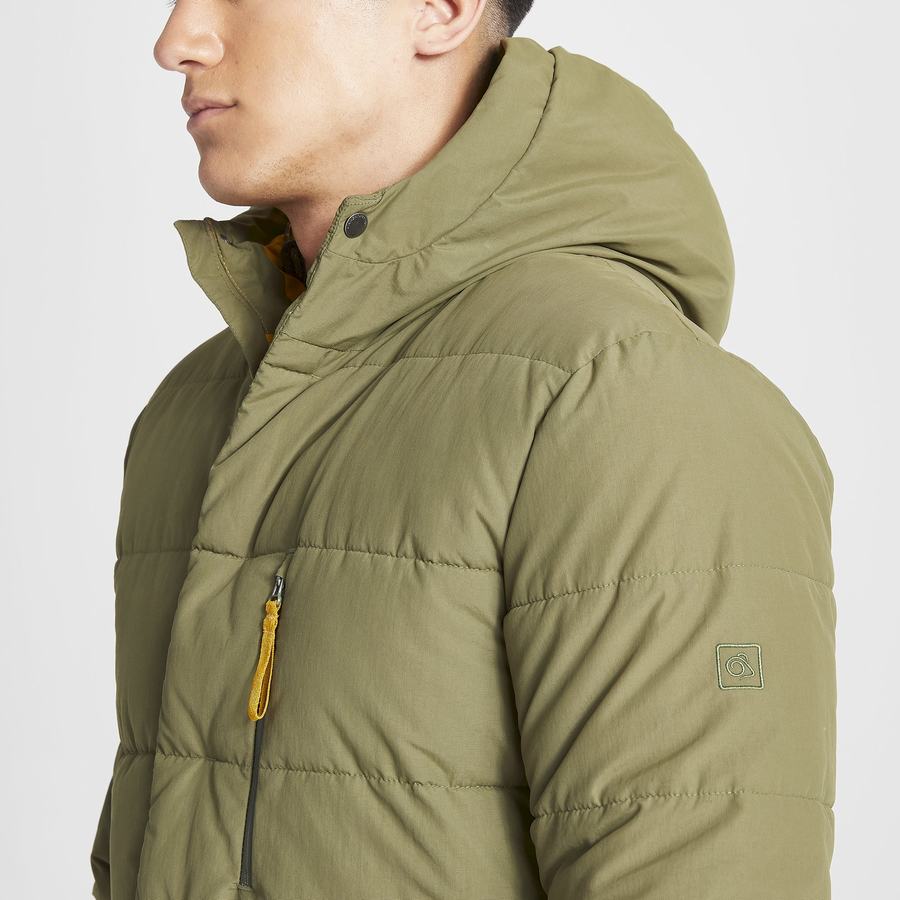 Vestes Craghoppers Insulated Cromarty Homme Vert | CDZ5026GV