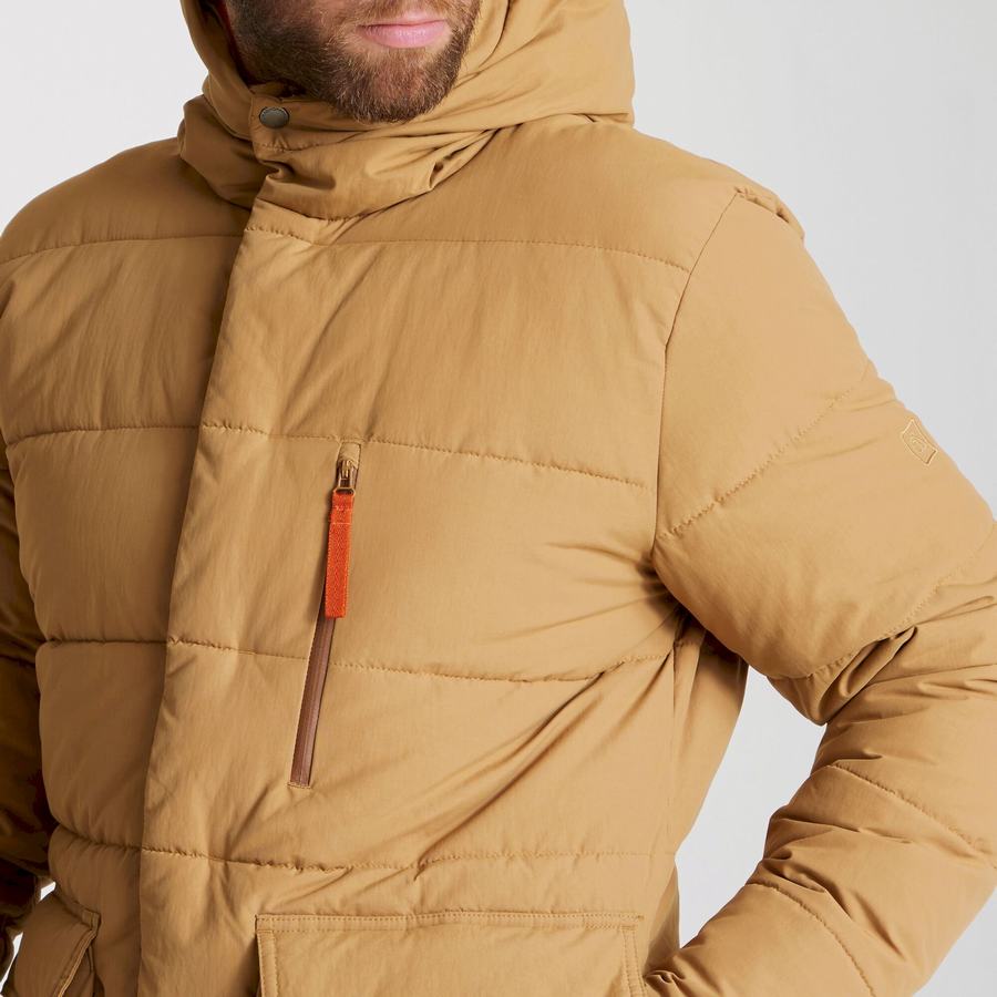 Vestes Craghoppers Insulated Cromarty Homme Kaki Foncé | MSN2957ER