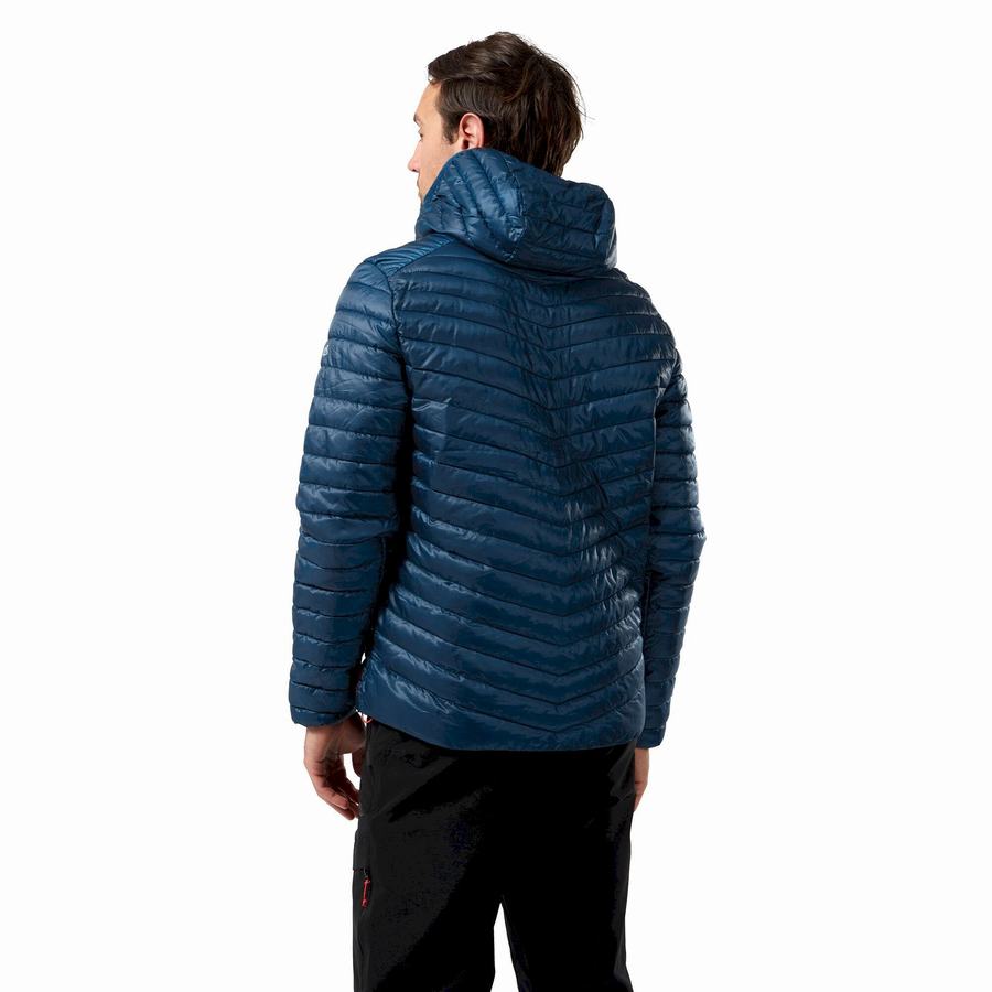 Vestes Craghoppers Insulated ExpoLite Encapuchonné Homme Bleu Marine Bleu | NBW392VA