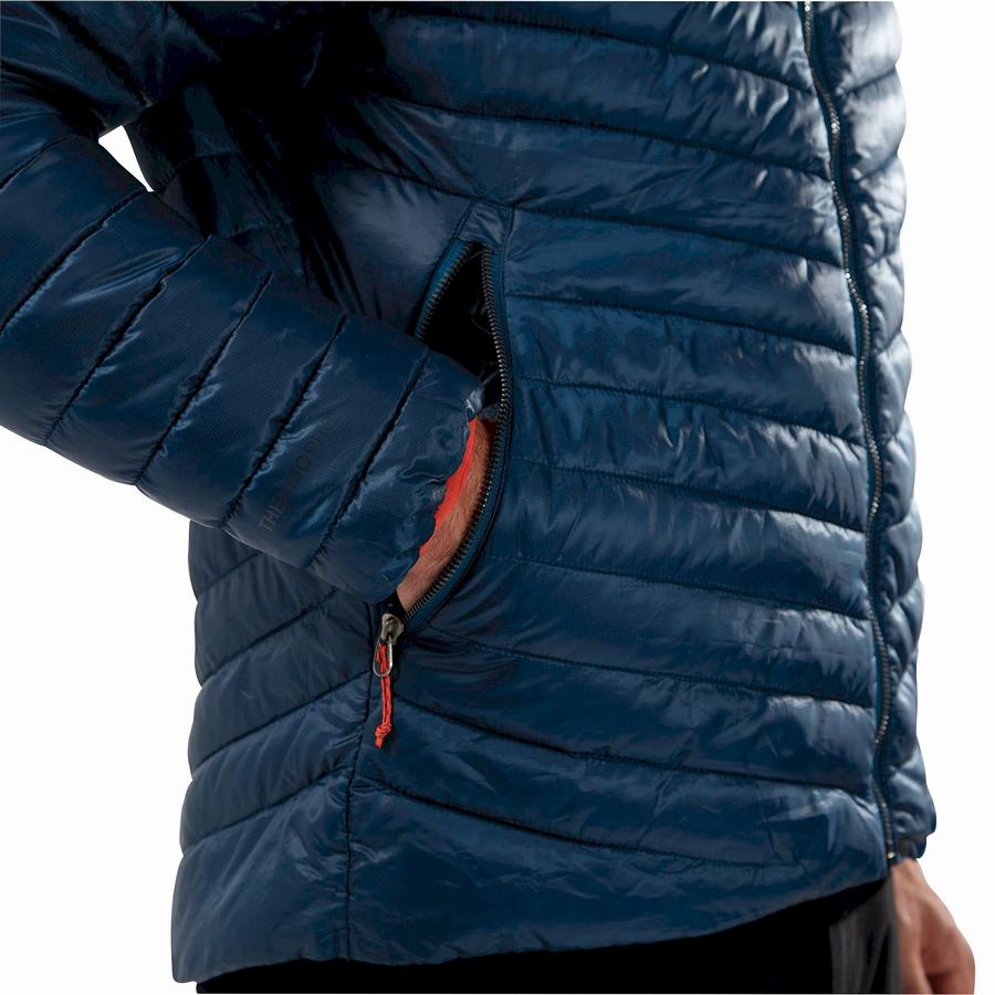 Vestes Craghoppers Insulated ExpoLite Encapuchonné Homme Bleu Marine Bleu | NBW392VA