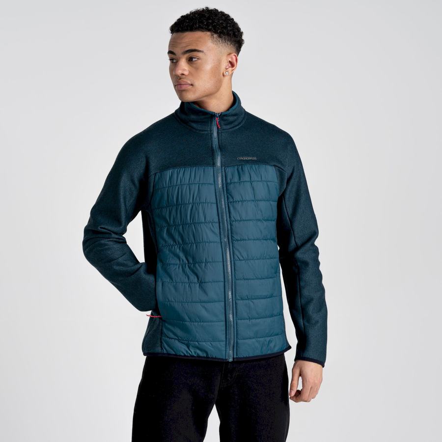 Vestes Craghoppers Kennett Hybride Homme Bleu Foncé | TFY4697SW