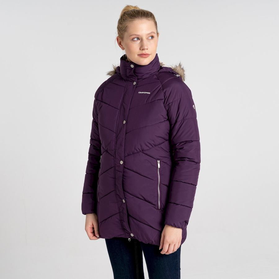 Vestes Craghoppers Lisby Downlike Femme Violette | MLQ718NH