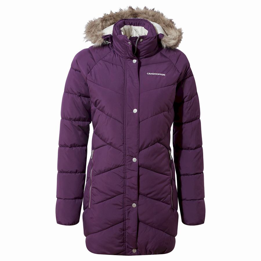 Vestes Craghoppers Lisby Downlike Femme Violette | MLQ718NH