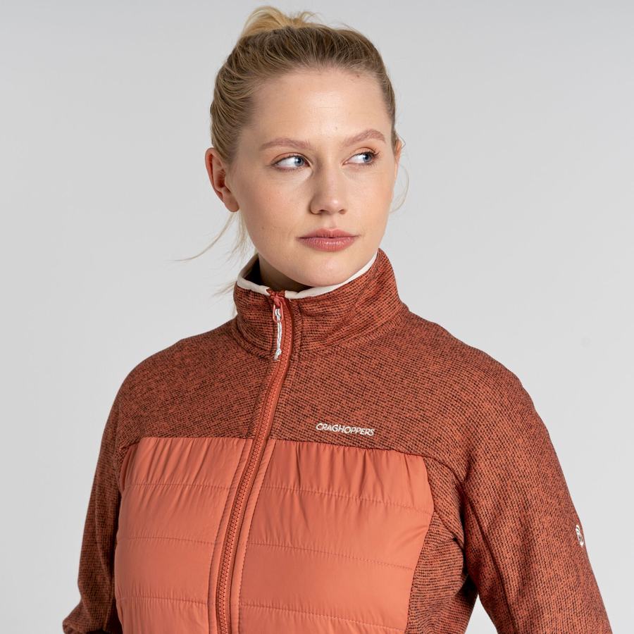 Vestes Craghoppers Regina Hybride Femme Marron | DCF187QL