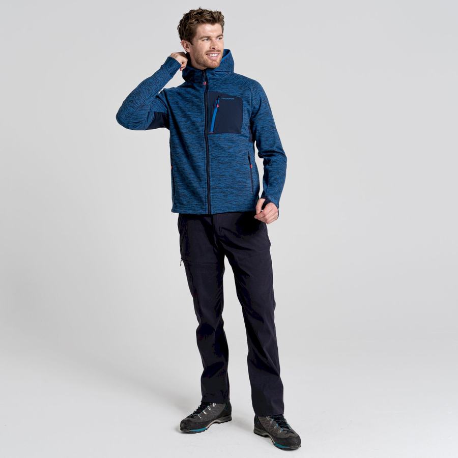 Vestes Craghoppers Tarbert Encapuchonné Homme Bleu | VCK6924TO