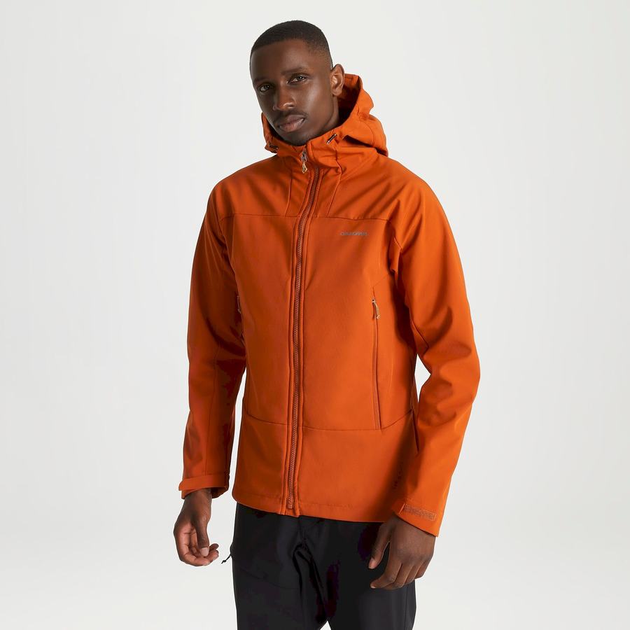 Vestes Craghoppers Tripp Encapuchonné Homme Orange | ZPN3917GX