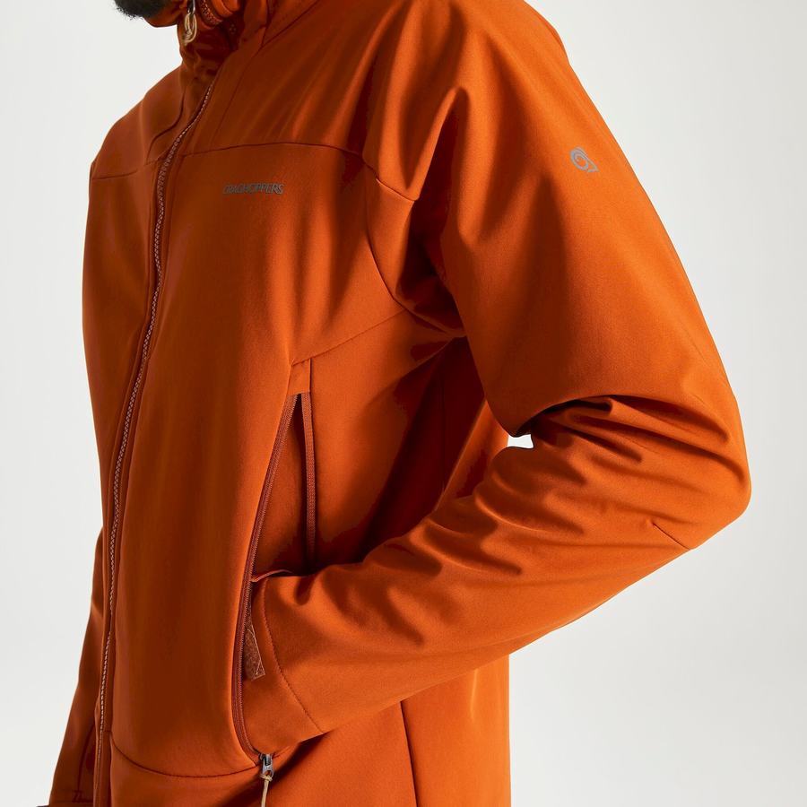 Vestes Craghoppers Tripp Encapuchonné Homme Orange | ZPN3917GX