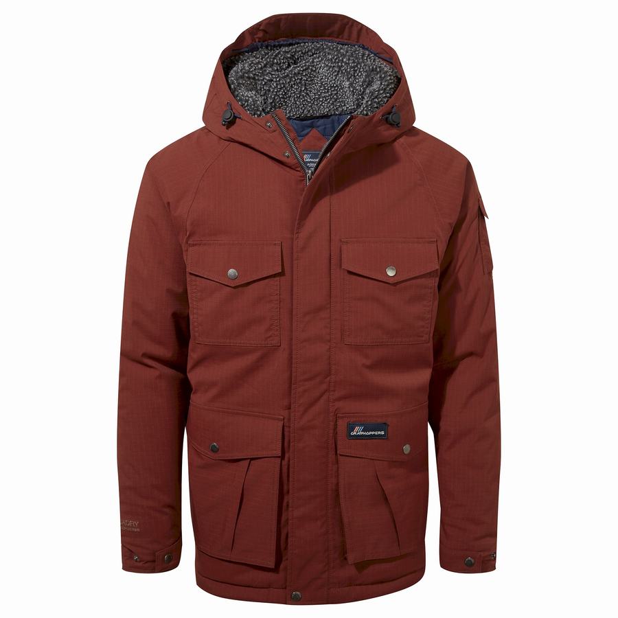 Vestes Craghoppers Waverley Thermic Homme Rouge | HRE4898FT